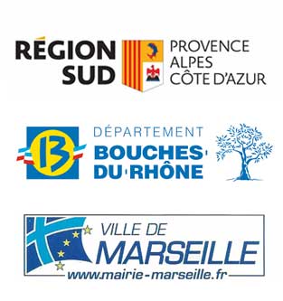 Région SUD, CONSEIL DEPARTEMENTAL 13, VILLE DE MARSEILLE.